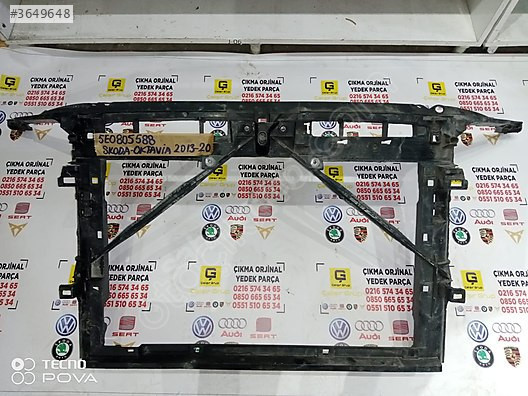SKODA OCTAVİA 2013-2019 ÖN PANEL OEM 5e0805588 ÇIKMA SÖKME YEDEK