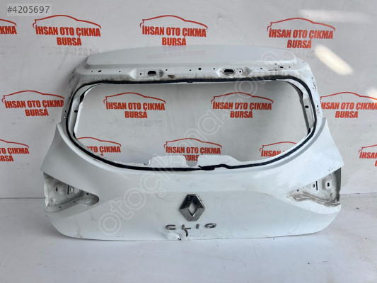 Clio 5 bagaj kapak orijinal çıkma az hasarlı beyaz