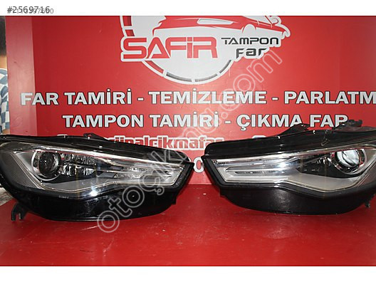 AUDİ A6 2016 sonrası SIFIR ORJİNAL FAR TAKIMI [ DEFOLU]