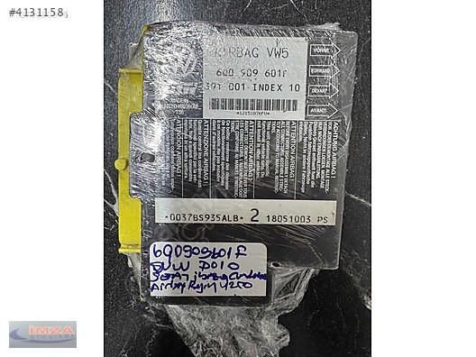 6Q0909601F VW AUDİ SEAT SKODA AİRBAG BEYNİ ORİJİNAL