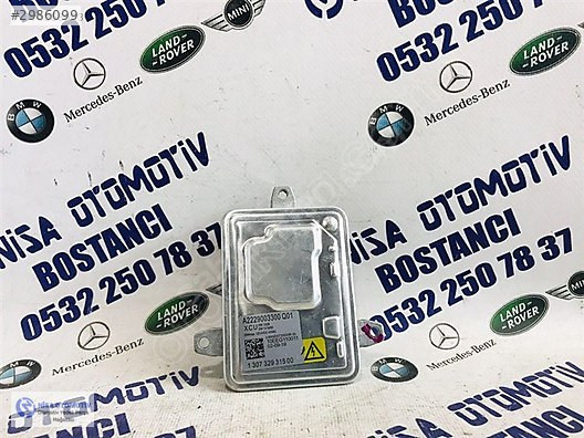 MERCEDES S SERİSİ W222 S350 XENON FAR BEYNİ A2229003300