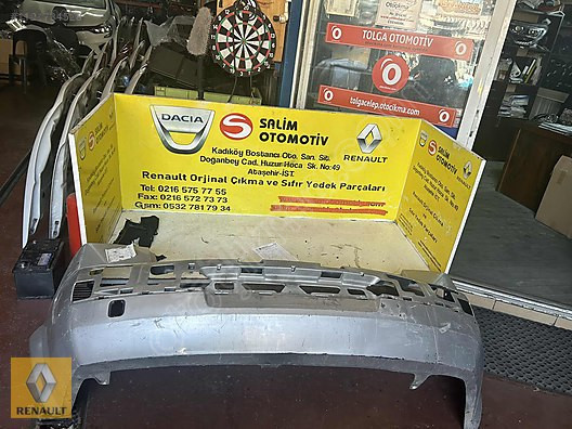 RENAULT MEGAN 2 ARKA TAMPON SEDAN ORJİNAL ÇIKMA YEDEK PARÇALARI