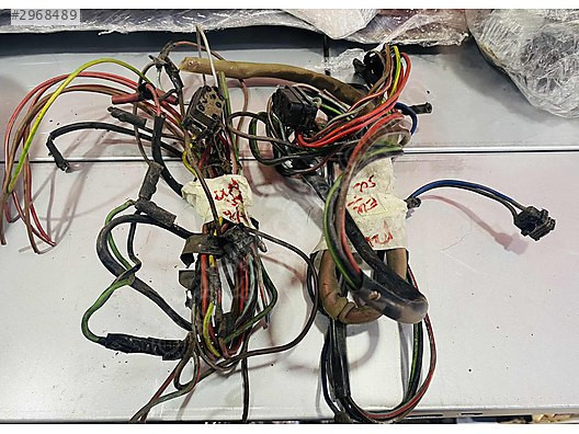 MERCEDES W126 ORJ. ARKA SAĞ-SOL KAPI ELEKTRİK TESİSATI EKSİKSİZ