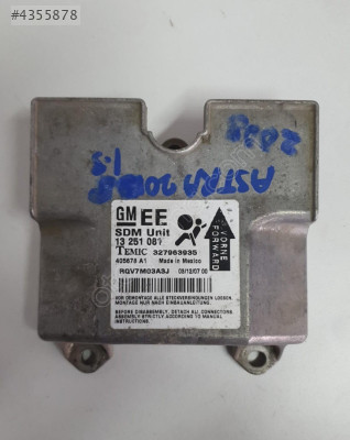 opel astra h 2008 1.3 çıkma orjinal airbag beyni (son fiyat)