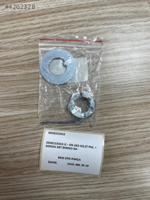 0S08333043-G - ON AKS KILIT PUL + SOMUN SET BONGO 04-