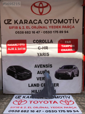 2019-2025 TOYOTA COROLLA ÇIKMA ORJINAL SOL ÖN ÇAMURLUK
