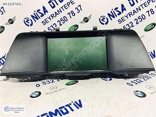 BMW 5 SERİSİ F10 KASA MERKEZİ BİLGİ EKRANI ORJ ÇIKMA 65509241825