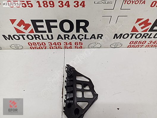 TOYOTA AURİS SIFIR SOL TAMPON BRAKET 13-16 OEM NO: 52536-02040