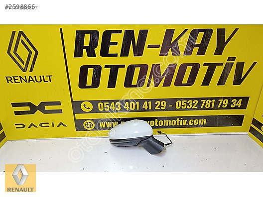 RENAULT CLİO 5 ÇIKMA ORJİNAL SAĞ AYNA REN-KAY OTO ÇIKMA