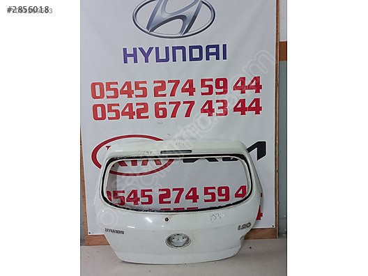 HYUNDAİ İ20 ARKA BAGAJ KAPAĞI 2011 ÇIKMA ORİJİNAL