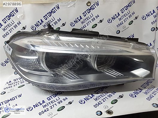 BMW X5 SERİSİ F15 KASA SAĞ FAR MAKYAJSIZ ORJ ÇIKMA 7290054