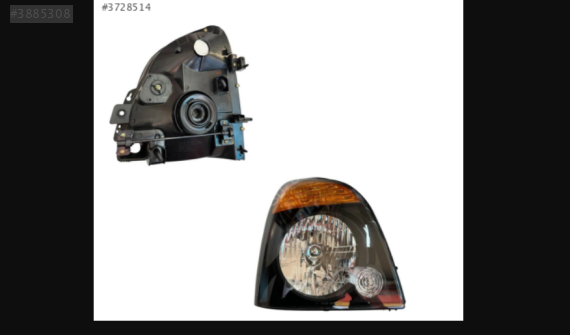 HYUNDAİ H100 2012 SAĞ SOL FAR ADET FİYATI 92101-4F500 *?