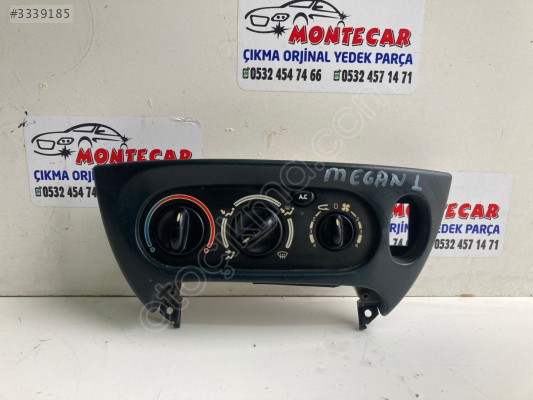 RENAULT MEGANE 1 KLİMA KONTROL PANELİ ORJİNAL ÇIKMA MONTECAR