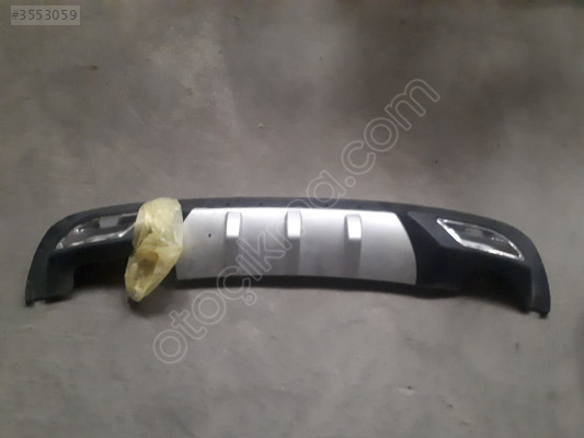 Tüm Sedan Araçlara Uyumlu Arka Tampon Difüzör Sıfır Ayarında