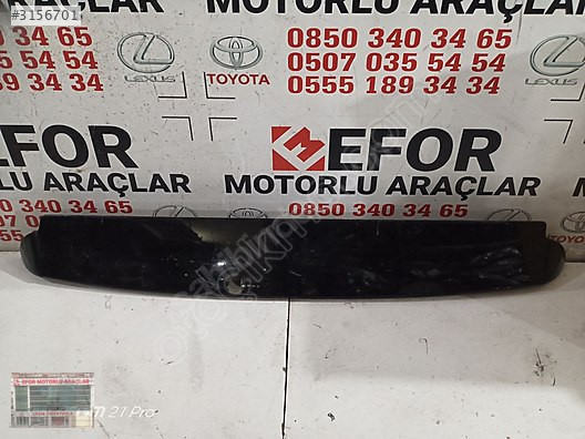 TOYOTA RAV4 BAGAJ ÜST SPOİLER ÇIKMA ORİJİNAL PARÇA 2006-2012