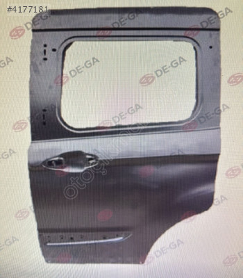 Ford tourneo courier sol arka sürgülü kapı