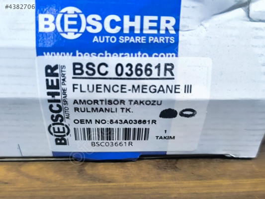 FLUENCE AMORTİSÖR TAKOZU