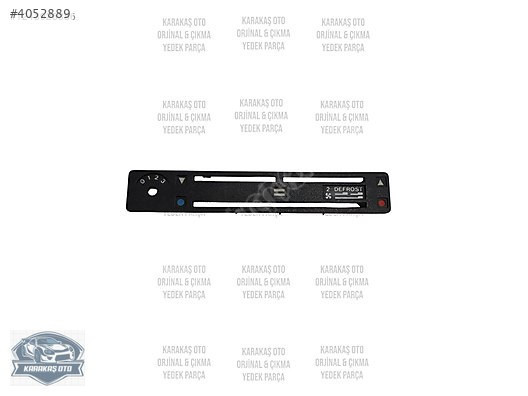 VOLKSWAGEN GOLF MK1 KLİMA KALORİFER KONTROL PANELİ ÇERÇEVESİ