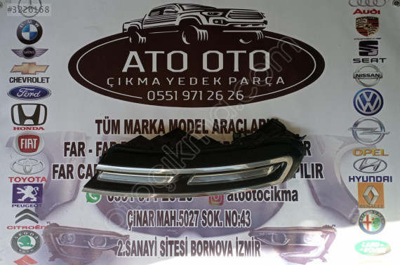 Orjinal Çıkma Citroen C5 Air Cross Sol Gündüz LED Farı