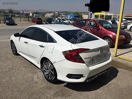 2016-2021 Honda Civic FC5 Orjinal Komple Arka Parçaları