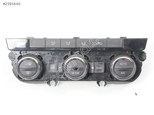 Skoda Octavia Klima Kalorifer Kontrol Paneli 5E0907044