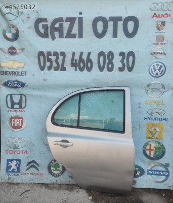NİSSAN MİCRA K12 2002-10 SAĞ ARKA KAPI DOLU