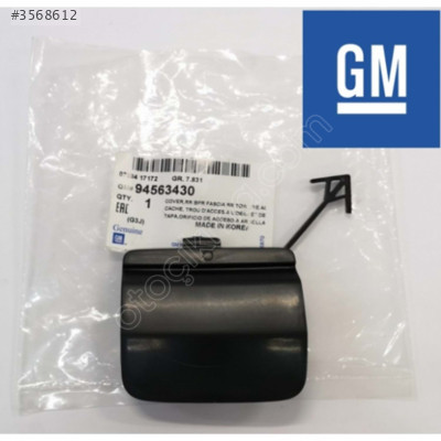 Chevrolet Cruze Arka Tampon Çeki Demir Kapağı GM 94563430