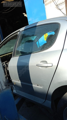 peugeot 407 sol arka kapı dolu