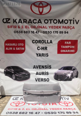 2019-2025 TOYOTA COROLLA ÇIKMA ORJINAL BAGAJ KAPAĞI
