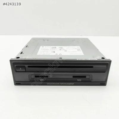 3Q0035874A MULTİMEDYA EKRAN NAVİGASYON BEYNİ VW GOLF PASSAT POLO