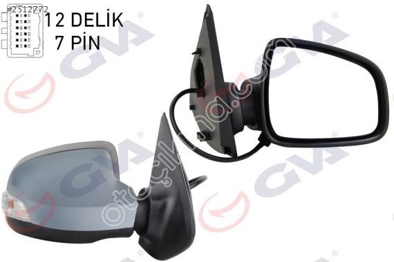 CLIO SYMBOL ELEK. SINYALLI AYNA SAG 2013-19