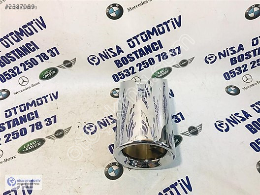 BMW F30 3 Serisi Orjinal Çıkma Egzoz Ucu - 18307605041