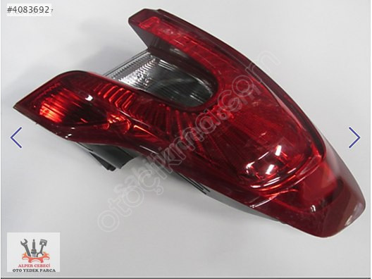 FIAT EGEA- SD- 2015-2020 DIŞ STOP SAĞ KIRMIZI/BEYAZ (MARS)