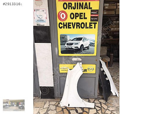 Opel astra h beyaz renk çıkma sağ ön çamurluk ORJİNAL OTO