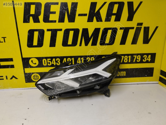 260601750R DACİA SANDERO STEPWAY SOL FAR LEDLİ ORJ RENKAY KOCAELİ