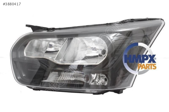 505912 FORD TRANSİT V363 SOL ÖN FAR İÇİ SİYAH