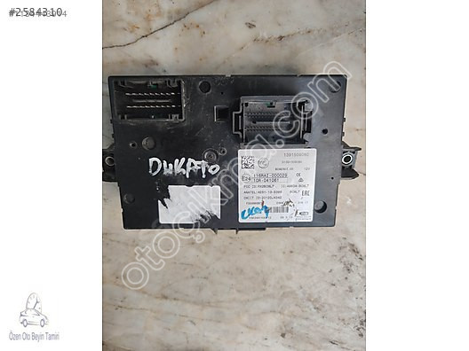 Citroen Jumper Boxer Ducato BCM Body Beyni 1391509080 BCM250