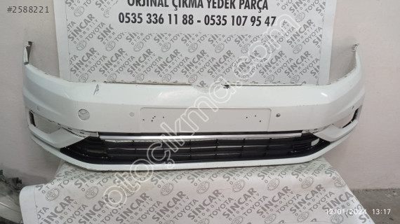 VOLKSWAGEN GOLF 7.5 2017 2020 ÖN TAMPON ÇIKMA TAMPON