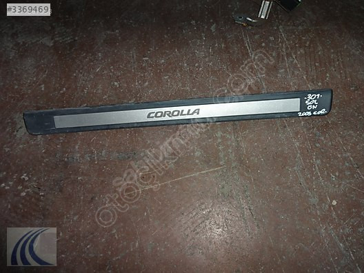 TOYOTA COROLLA HB 2006 ÇIKMA SOL ÖN DIŞ MARŞBEL PLASTİĞİ