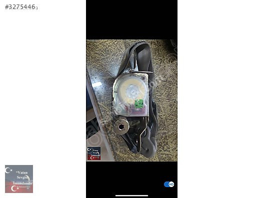 KİA SORENTO SOL ÖN EMNİYET KEMERİ