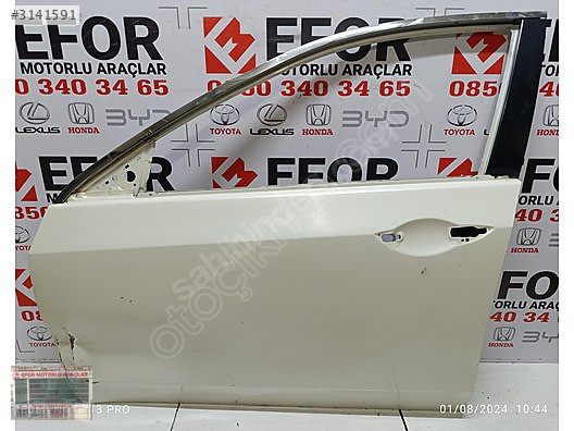 HONDA ACCORD ORJİNAL ÇIKMA SOL ÖN KAPI 09-12