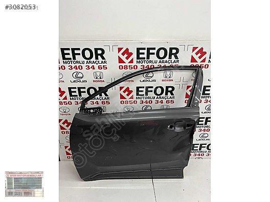 TOYOTA CHR SOL ÖN KAPI ÇIKMA ORJİNAL YEDEK PARÇA 16-22