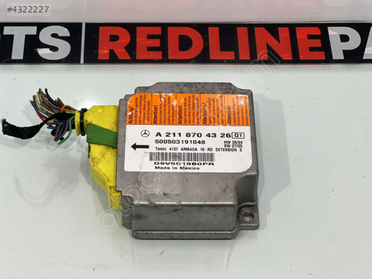 A2118704326 MERCEDES CLS AİRBAG BEYNİFavorilerime EkleYazdırFaceb