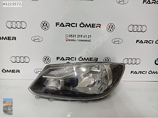 VW CADDY ORJİNAL SOL FAR