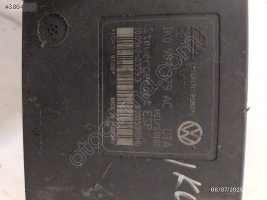 1k0907379   1k0614517 ABS beyni golf AUDİ SEAT SKODA VOLKSWAGEN