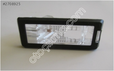 PLAKA LAMBASI RENAULT FLUENCE 09-16 8200013577