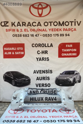 2023-2025 TOYOTA HİLUX ÇIKMA ORJİNAL ÖN TAMPON