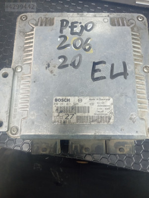 PEUGEOT 206 2.0 HDI MOTOR BEYNİ 0281011525 9658373080