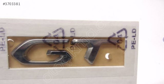 Peugeot 2008 monogram GT yazısı 98323935dx