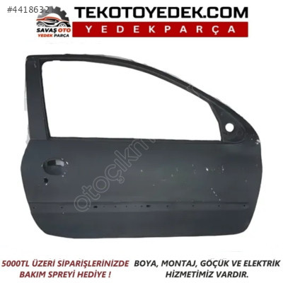 PEUGEOT 206 ÖN KAPI SAĞ SOL 1998 1999 2000 VE ÜZERİ / KAMPANYA